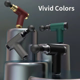 1pc Portable Mini Massage Gun - Deep Tissue Muscle Massager (Black)