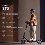 NAVEE ST3 E-Scooter ABE Zertifiziert| 3 Jahre Garantie-Patentierte Damping Arm™ Federung|450W 60KM