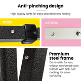 NNEMB 3x3m Ultra Compact Folding Gazebo, Walls, Carry bag, Portable Outdoor Popup Marquee for Camping Beach, Navy Blue