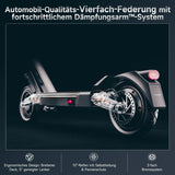 NAVEE ST3 E-Scooter ABE Zertifiziert| 3 Jahre Garantie-Patentierte Damping Arm™ Federung|450W 60KM