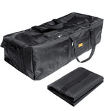 150L Folding Camping Storage Bag Waterproof Black