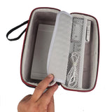 NNEIDS Protective Bag For Bose Soundlink Mini 2 Bluetooth Speaker - Black & Grey