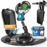 Mivelo Handschellenschloss für E-Scooter & Fahrrad inkl. Lenkertasche