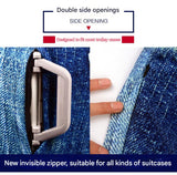 NNEDSZ XL 29-32 Inch Elastic Luggage Cover with Zipper, Travel Suitcase Protector, Scratch Resistant Luggage Cover