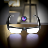 1080P HD Mini Camera Glasses Wearable DVR Video Recorder Black