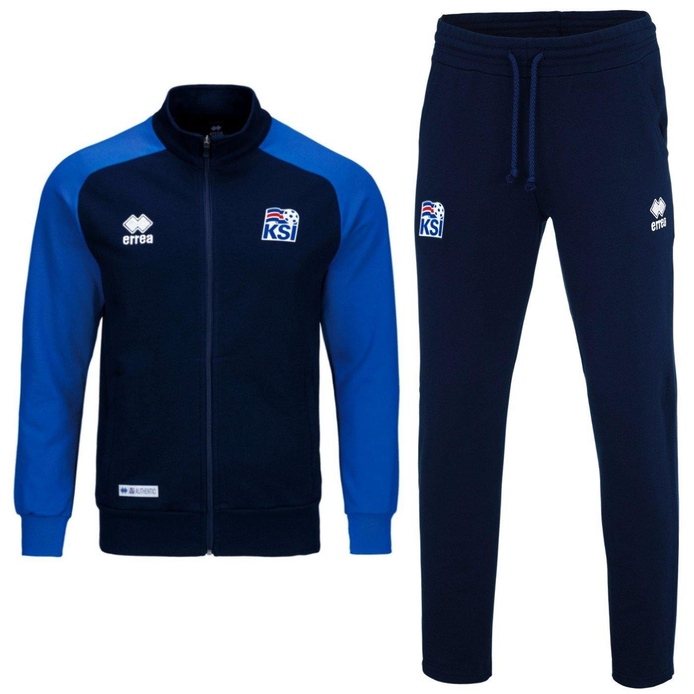 Iceland World Cup Presentation Soccer Tracksuit 2018/19 - Errea
