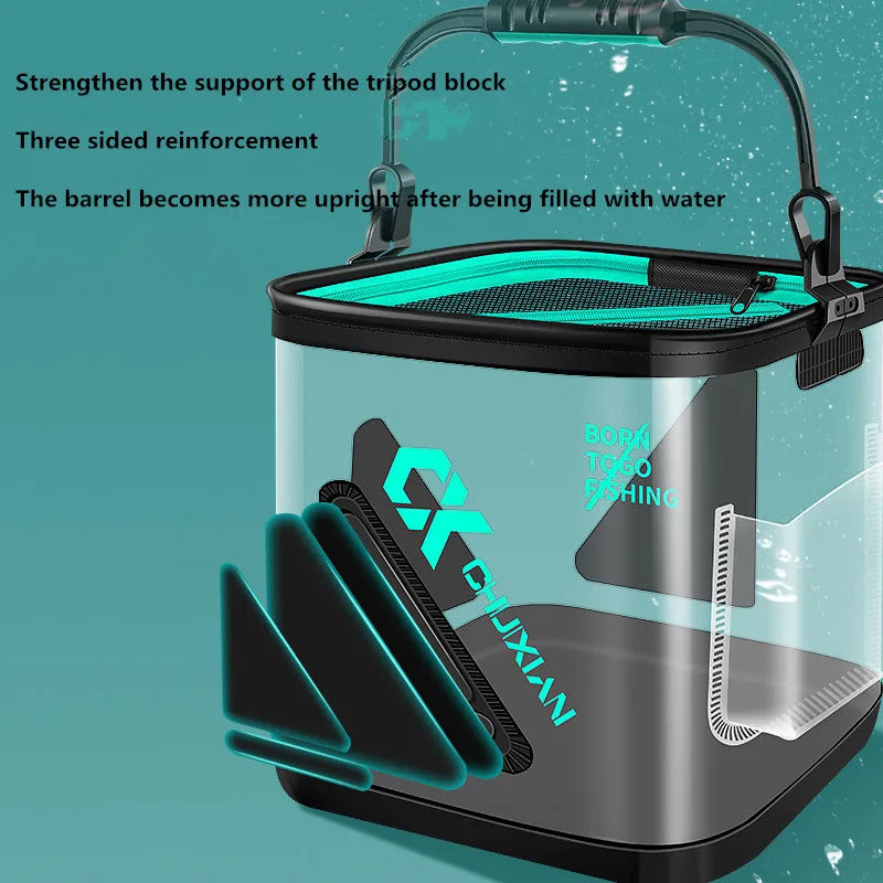 NNEOBA Foldable Live Fish Bucket-4