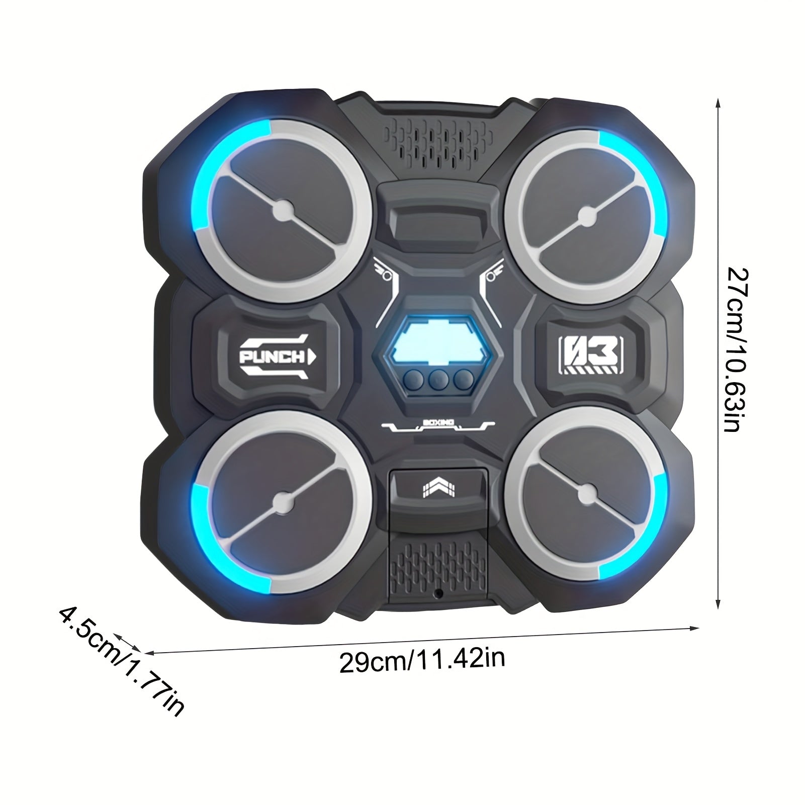 Wall-Mounted 4-Target Smart Boxing Machine Set