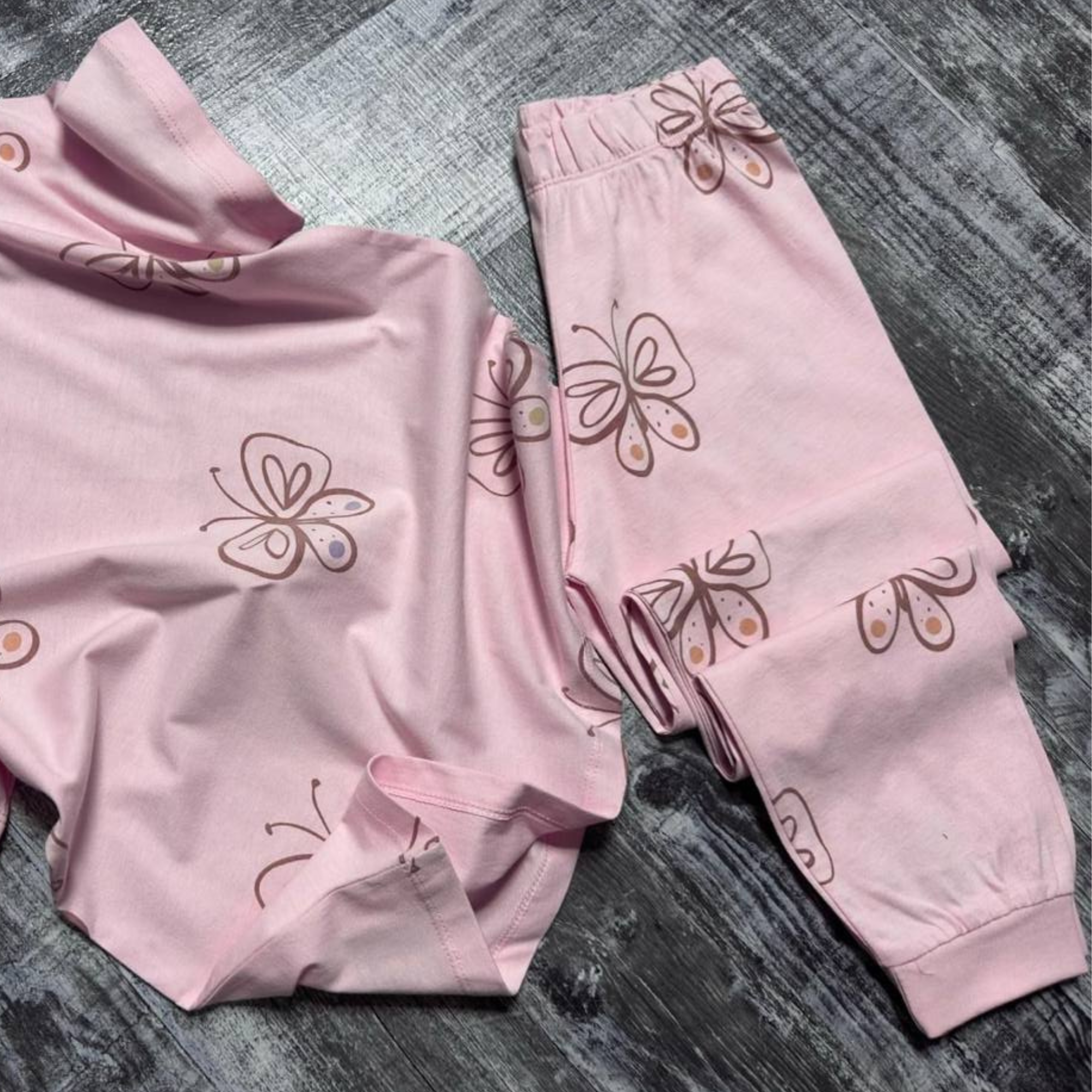 Beauty Butterfly Girls Pyjama Set