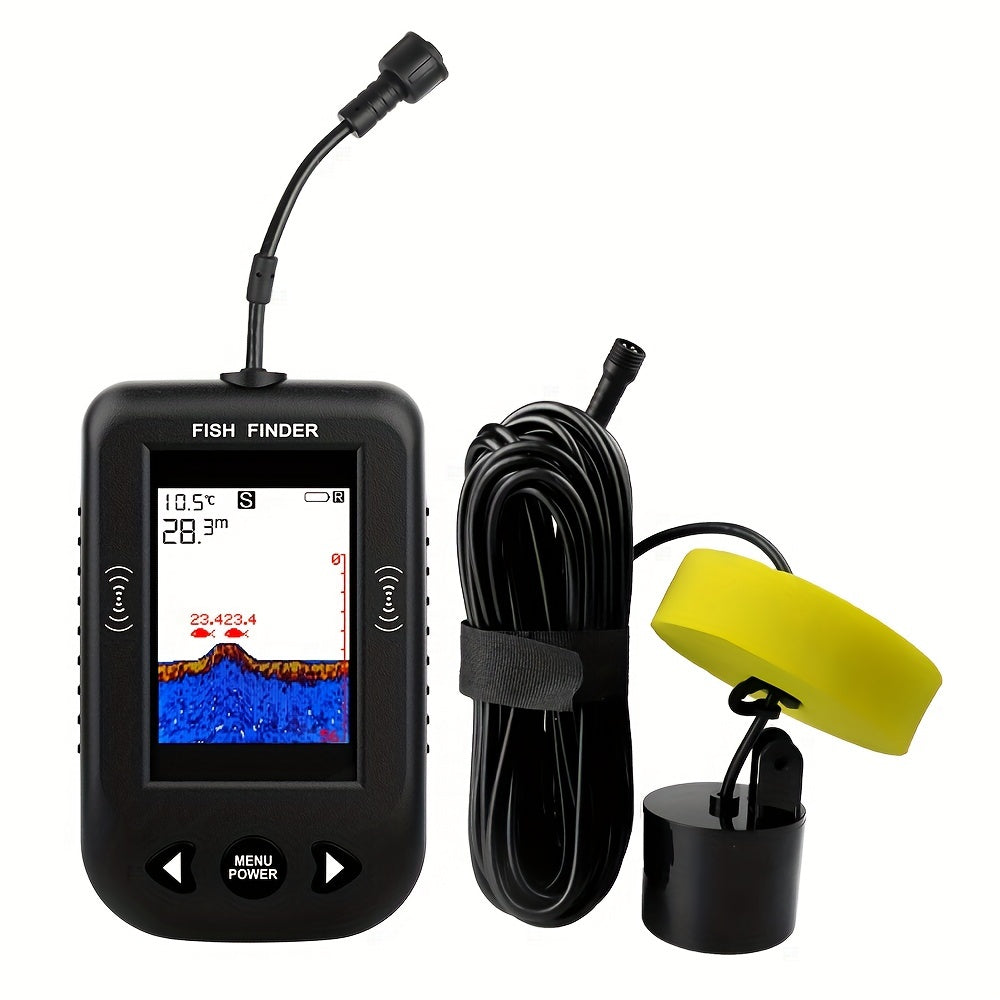Fish Finder Sonar with Wired Transducer-0