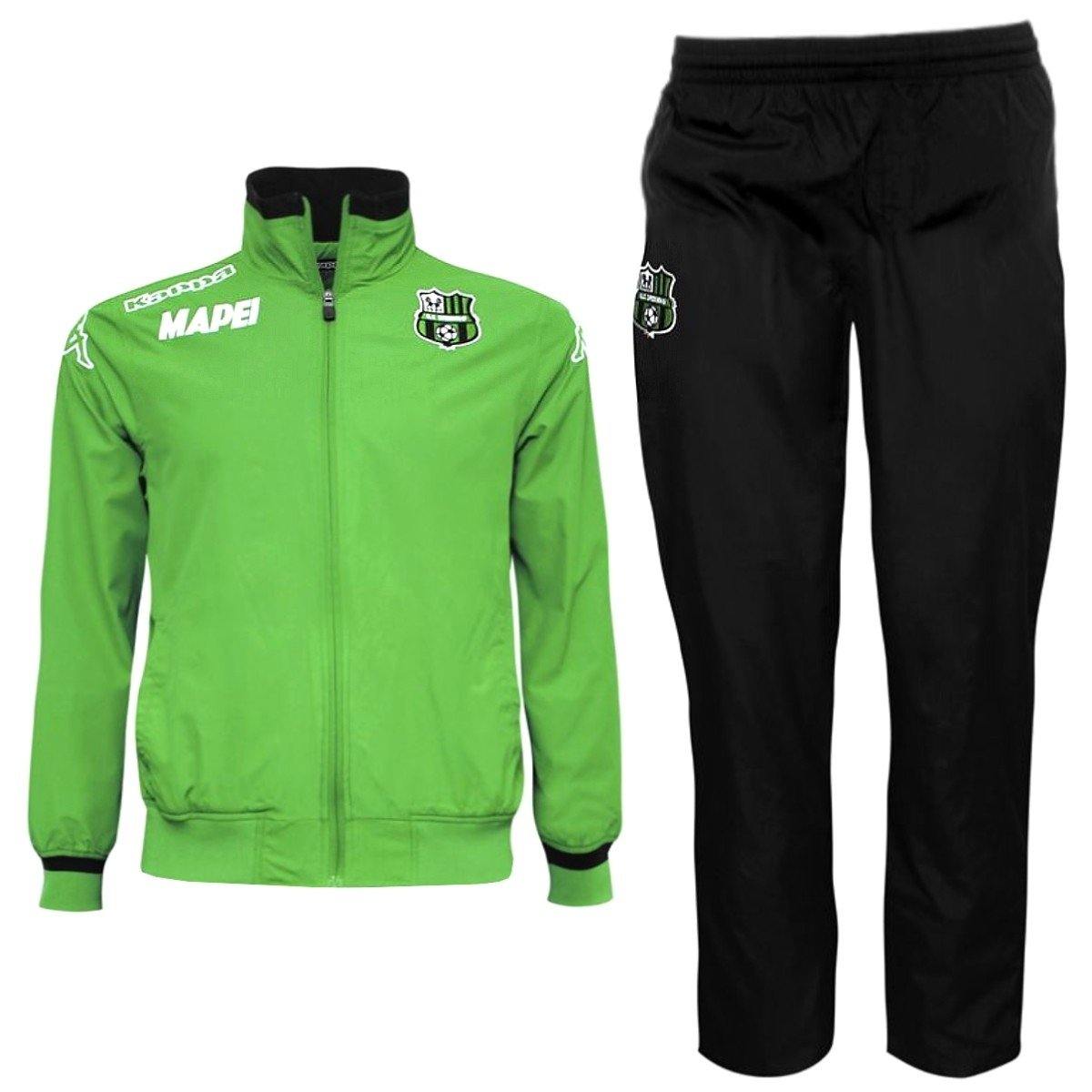 Us Sassuolo Calcio Presentation Soccer Tracksuit 2015/16 Green - Kappa