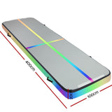 NNEDSZ 4X1X0.2M Air Track Inflatable Tumbling Mat Gymnastics Yoga Mat