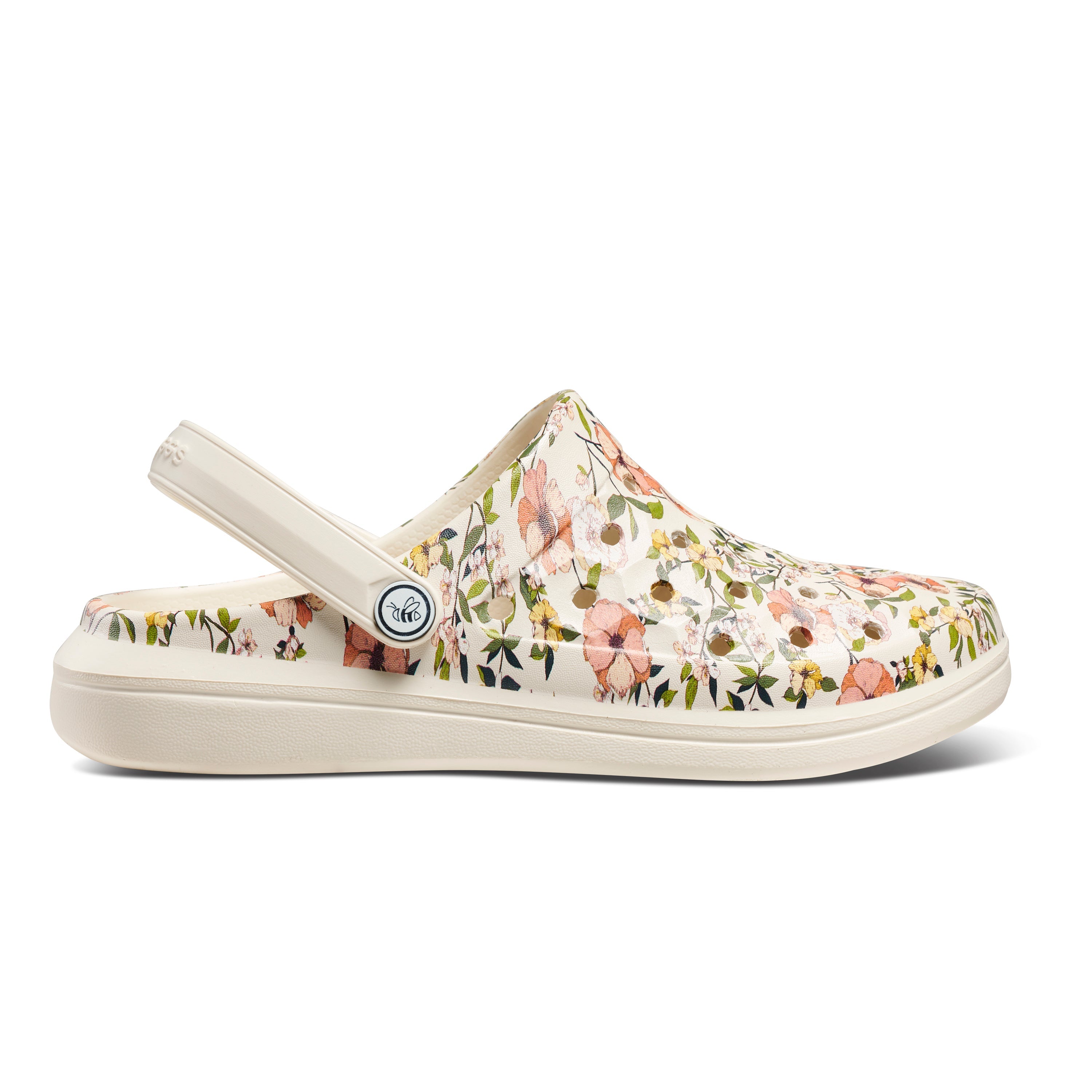 Varsity Clog - Bone-Summer Floral