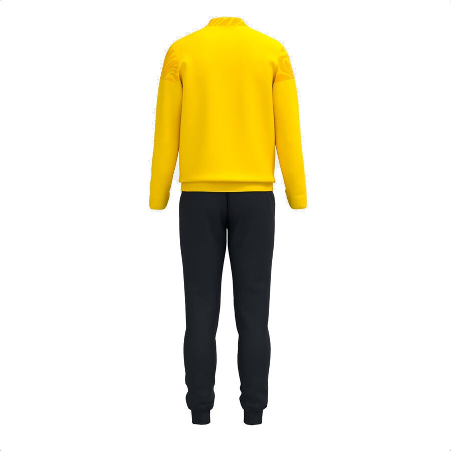 Lion II Elite training Tracksuit European Style Slim-Fit - yellow/black - Joma