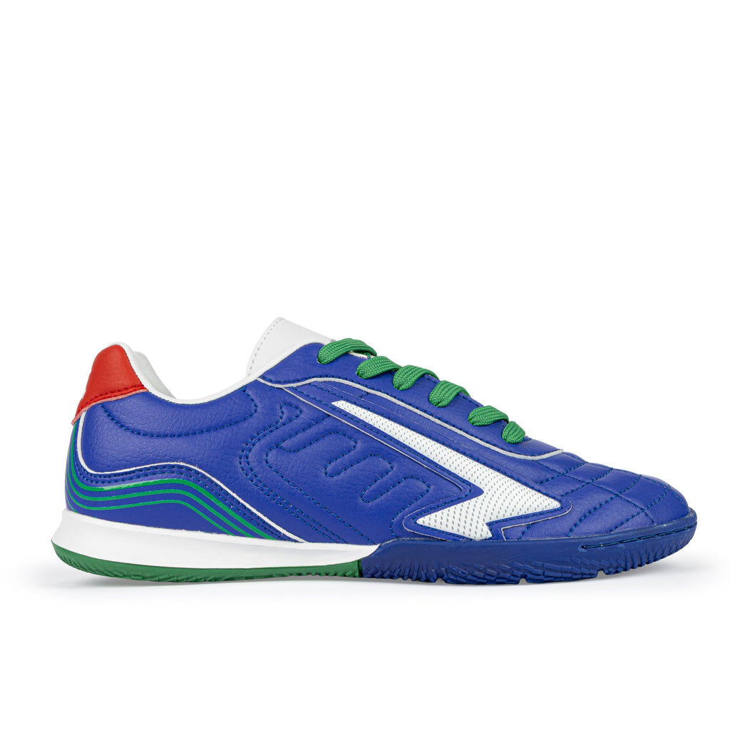 Legend Team Indoor Junior Boots -  Royal/Red/Green