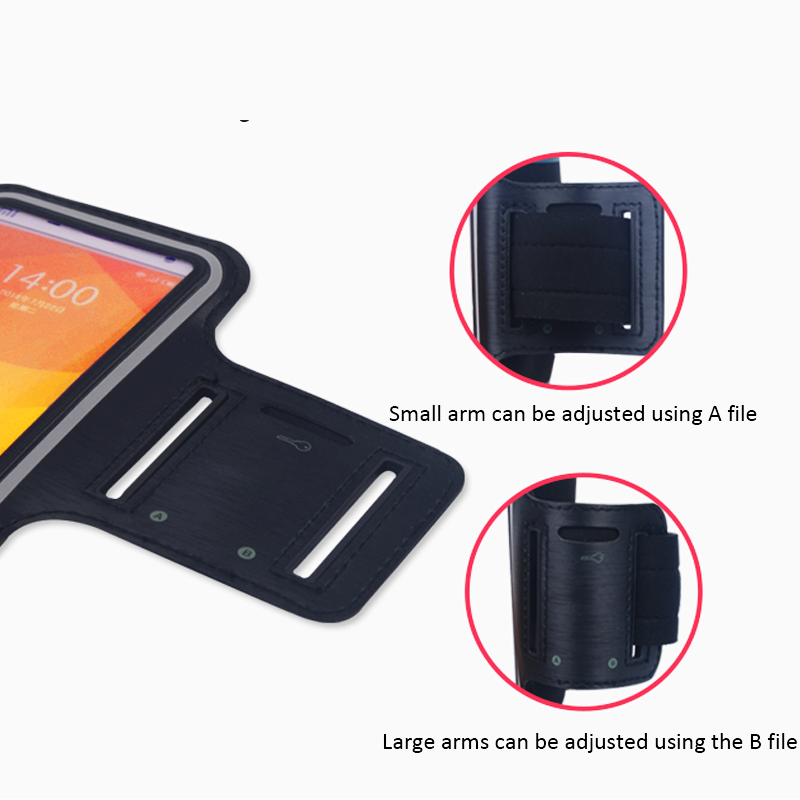 NNEDSZ Sports Running Jogging Gym Exercise Armband Case Phone Holder Bag Cover