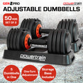 NNEDSZ GEN2 Pro Adjustable Dumbbell Set - 50kg