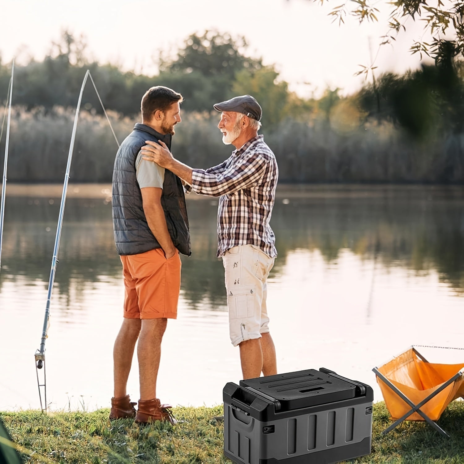 Double Layer Fishing Tackle Storage Box Set-3