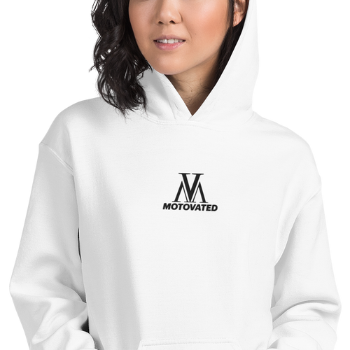 Embroided Motovated Hoodie