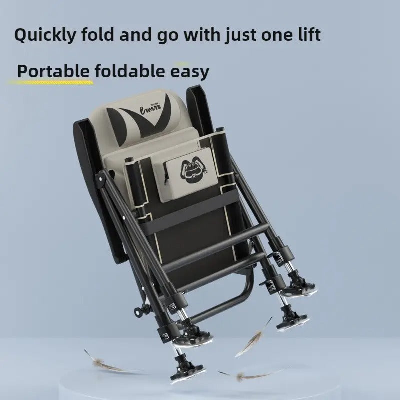 Fishing Chair with Portable Reclining-4