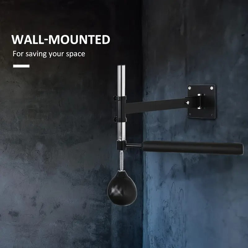NNETM Wall-Mounted Adjustable Height Speed Bag Platform