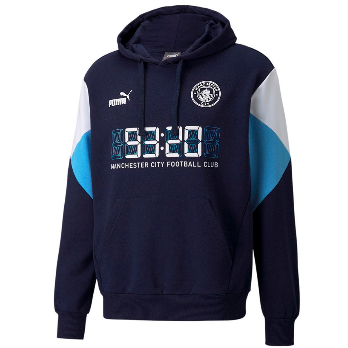 Manchester City navy Casual Fans presentation tracksuit 2021/22 - Puma