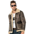 Men’s B3 Bomber Shearling Aviator Jacket-0