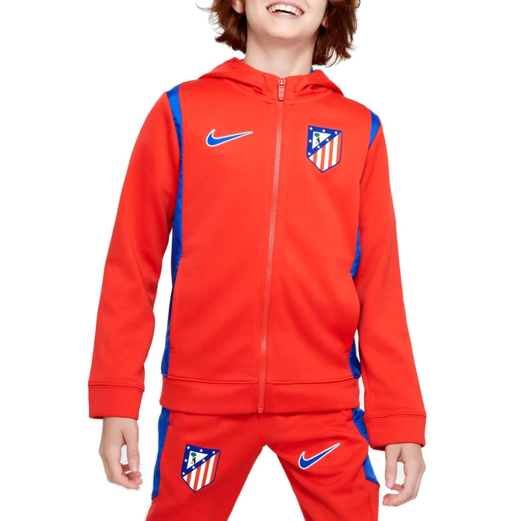 Kids - Atletico Madrid woven presentation tracksuit 2024/25 red/blue - Nike
