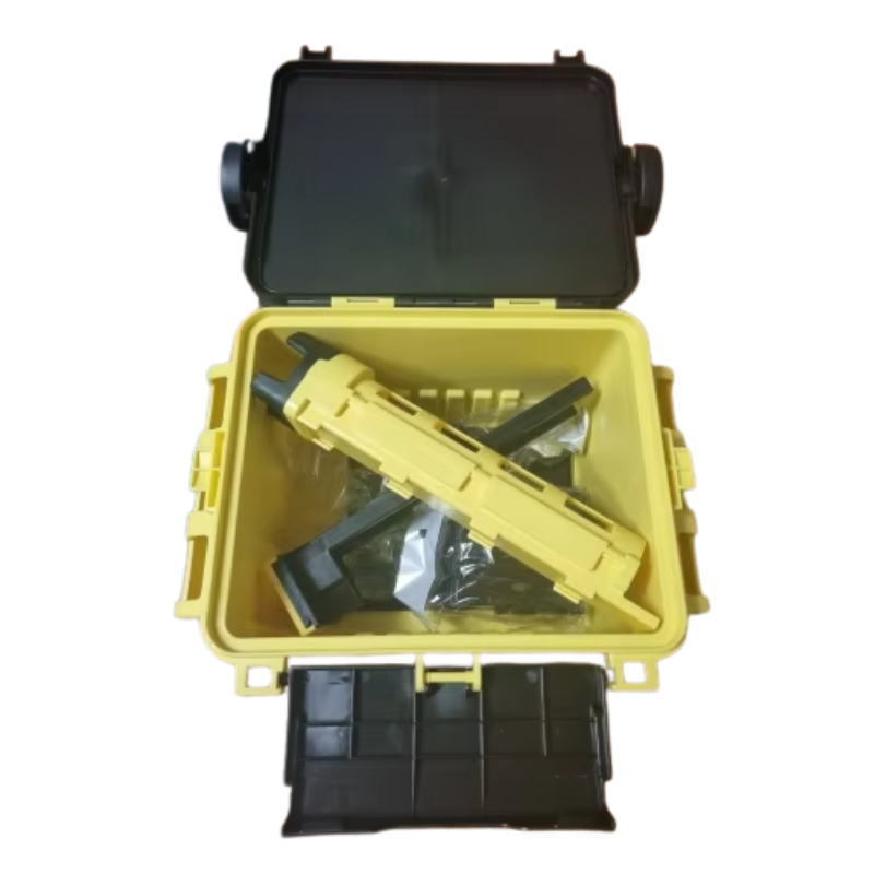 NNEOBA Multifunction Fishing Tackle Box with Rod Holder-2